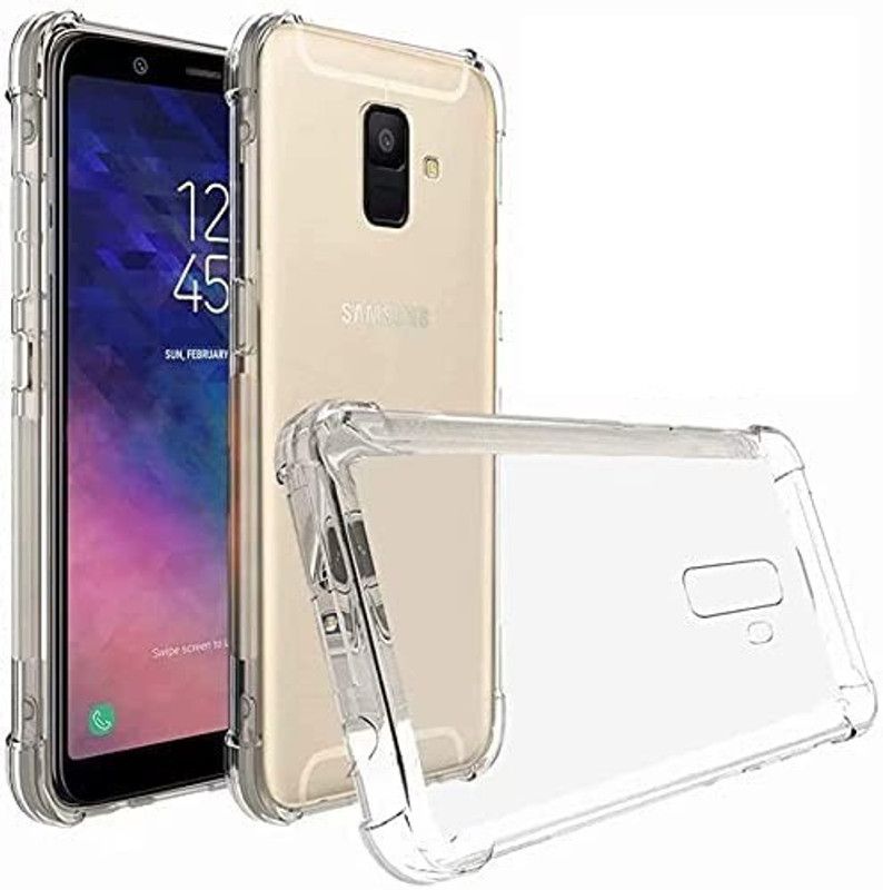 CONNECTPOINT Back Cover for Samsung Galaxy J7 Duo 5.5"  (Transparent, Shock Proof, Silicon, Pack of: 1)