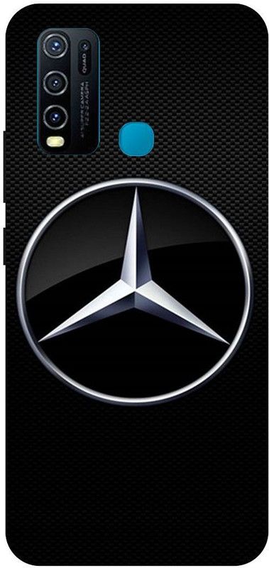 THE NARAYANA COLLECTIONS Back Cover for VIVO Y30- 1938-MERCEDES,CAR,SIGN,RACER,LOGO  (Multicolor, Hard Case, Pack of: 1)