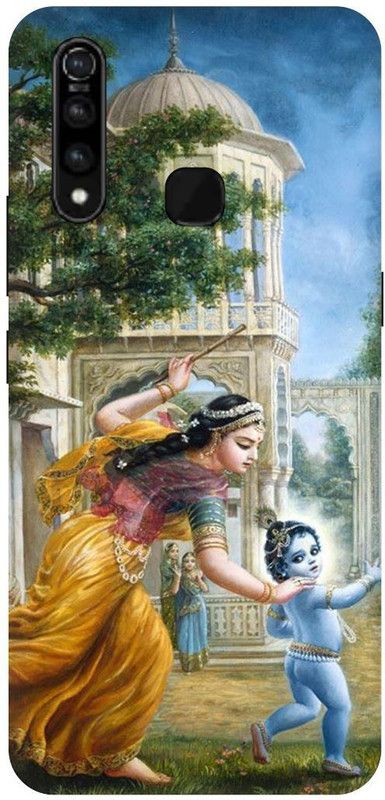 THESTONEWELL Back Cover for VIVO Z1 PRO YASHODA MATA JAI SRI KARSHNA GOOD BHGWAN  (Multicolor, Waterproof, Pack of: 1)