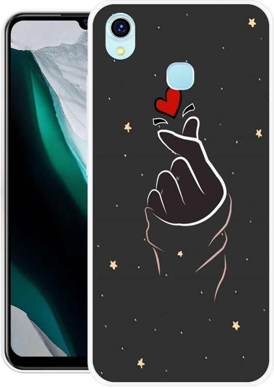 Sswastik Back Cover for Vivo Y1s 2021  (Multicolor, Grip Case, Silicon)