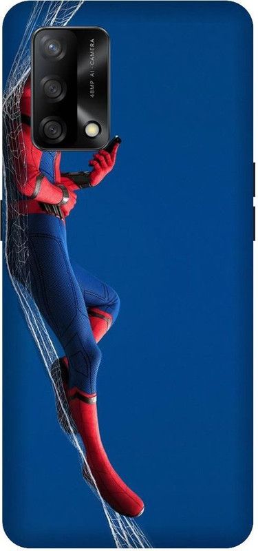 SAVETREE Back Cover for Oppo F19, CPH2219, Oppo F19s, CPH2223, Spiderman, Marvel  (Multicolor, 3D Case, Pack of: 1)