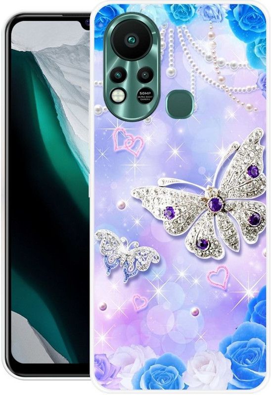 INDIALAND Back Cover for Infinix Hot 11s  (Multicolor, Silicon)