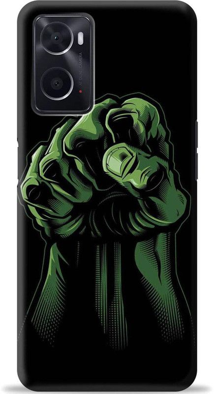 Dreamer Back Cover for Oppo K10  (Green, Shock Proof, Pack of: 1)