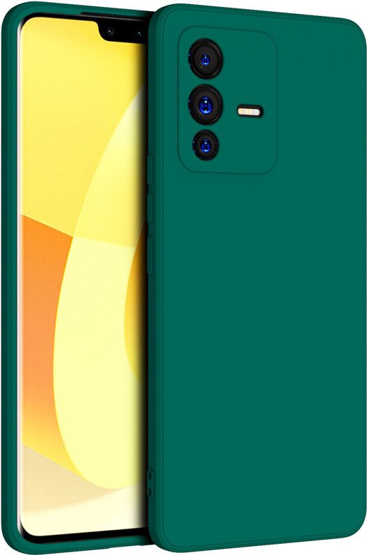 Kapa Back Cover for Vivo V23 Pro  (Green, Shock Proof, Pack of: 1)