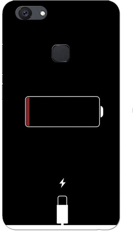 Yuphoria Back Cover for VIVO V7 Plus  (Black, Dual Protection, Silicon)