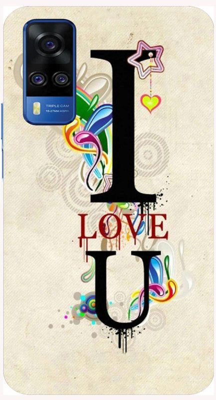 JSSIS Back Cover for Vivo Y51 2020, Vivo Y51 2020 Back Cover, Vivo Y51 2020 Mobile Back Cover  (Multicolor, Grip Case, Silicon, Pack of: 1)