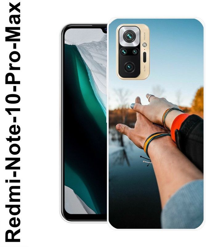 BAGRA Back Cover for Redmi Note 10 Pro Max  (Multicolor, Grip Case, Silicon)