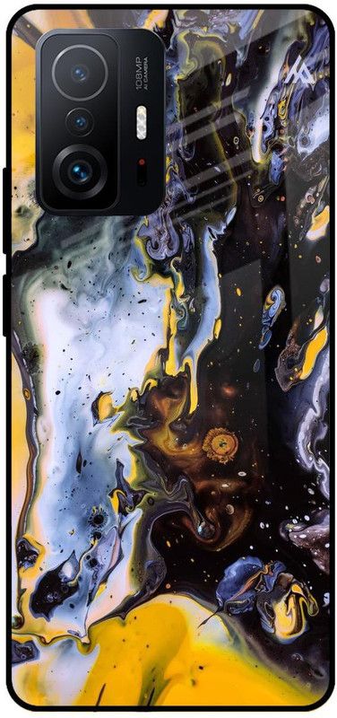 Hocopoco Back Cover for Mi 11T Pro 5G  (Multicolor, Grip Case, Silicon, Pack of: 1)