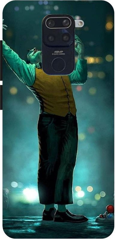 PICHKU Back Cover for REDMI NOTE 9-M2003J15SC-NEW,JOKER,ANONYMOUS,BLADE,HACKER,MASK,VILLAIN  (Green, Hard Case, Pack of: 1)
