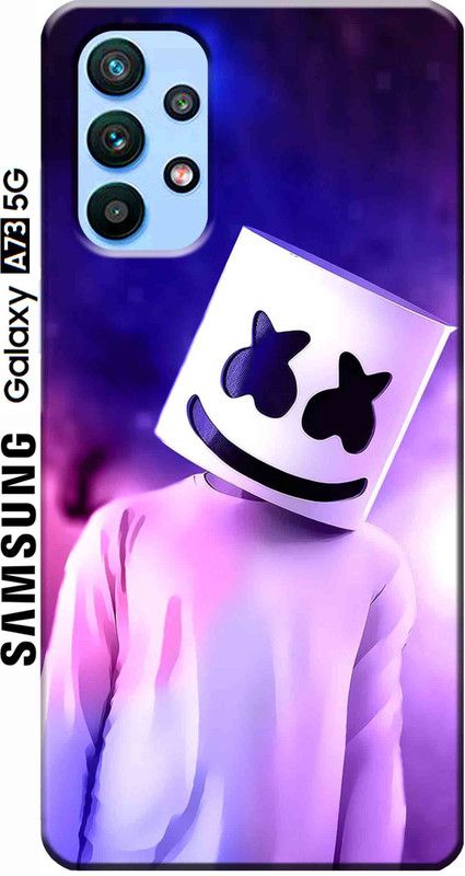 TrenoSio Back Cover for Samsung Galaxy A73 5G 2629  (Multicolor, Grip Case, Silicon, Pack of: 1)