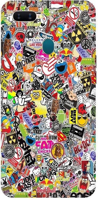 CravingCovers Back Cover for Oppo A7, A5s, A12, A11k, A12s  (Multicolor, Grip Case)
