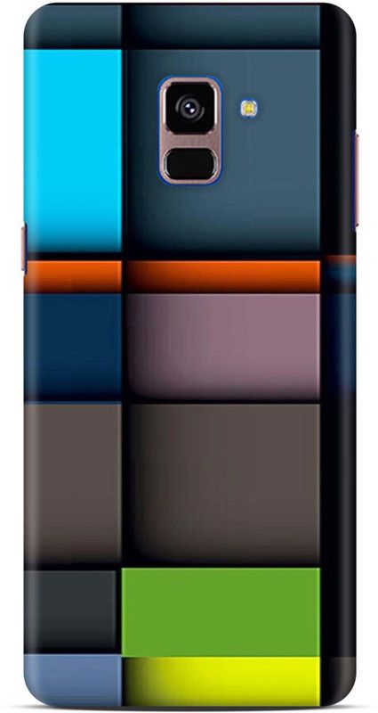 Sankee Back Cover for Samsung Galaxy A8 Plus  (Multicolor, Hard Case, Pack of: 1)