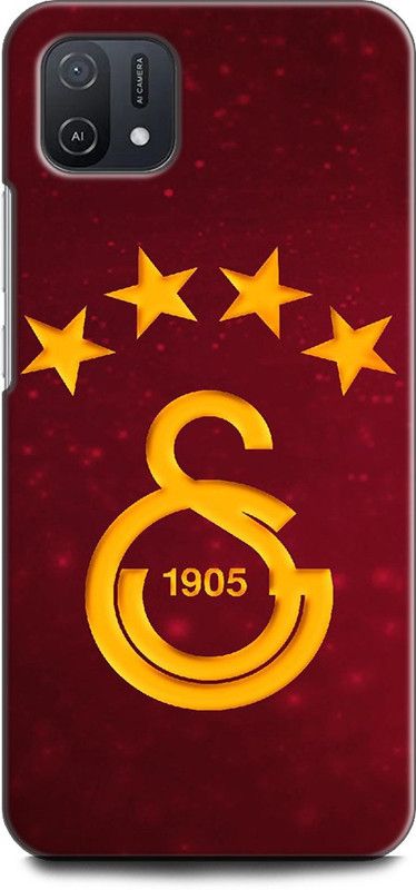 INDICRAFT Back Cover for OPPO A16e, CPH2421 GALATASARAY, GS, 1905, ULTRASLAN, TURKEY  (Multicolor, Shock Proof, Pack of: 1)