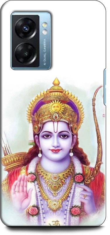 WallCraft Back Cover for OPPO K10 5G, CPH2337 RAM JI, JAI SHREE RAM, LORD RAM, GOD  (Multicolor, Dual Protection, Pack of: 1)