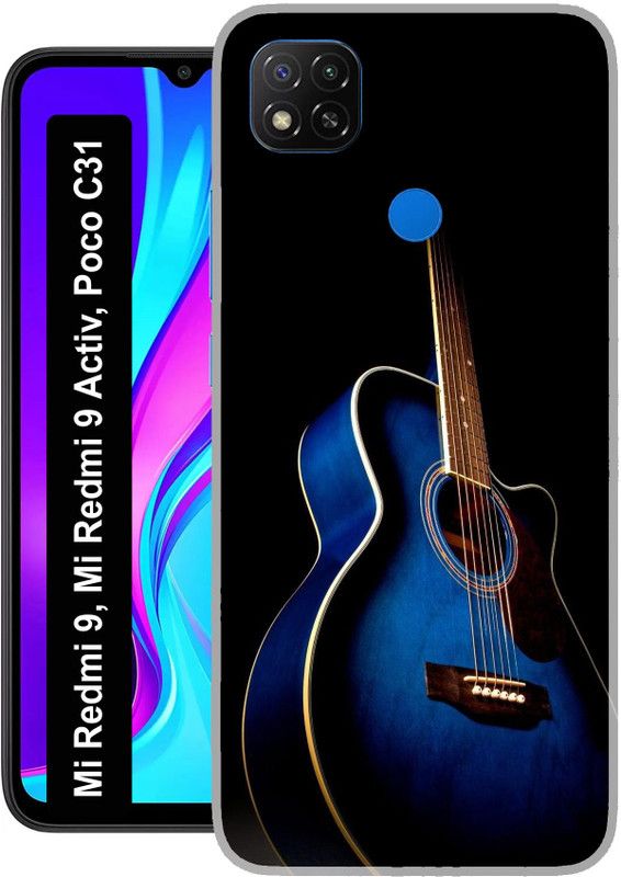 KUDIA Back Cover for Mi Redmi 9, Mi Redmi 9 Activ, Poco C31  (Multicolor, Silicon)