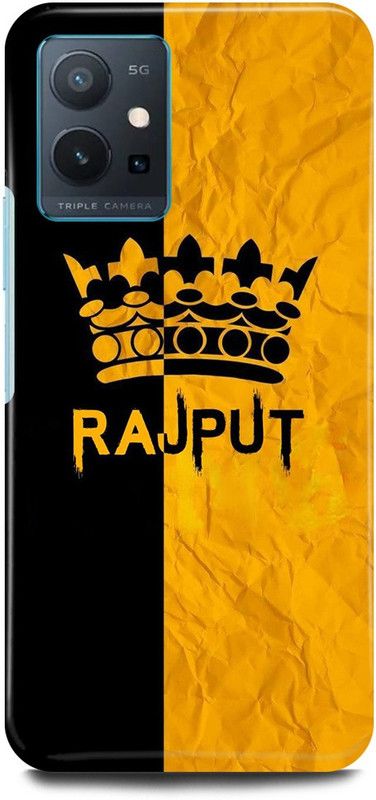play fast Back Cover for Vivo y75 5G, V2142 RAJPUT, RAJPOOT, BOY  (Multicolor, Hard Case, Pack of: 1)