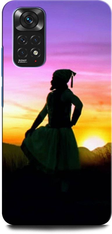 GRAFIQE Back Cover for Redmi Note 11s SHIVAJI, CHATRAPATI SHIVAJI MAHARAJ, INDIAN KING  (Multicolor, Shock Proof, Pack of: 1)