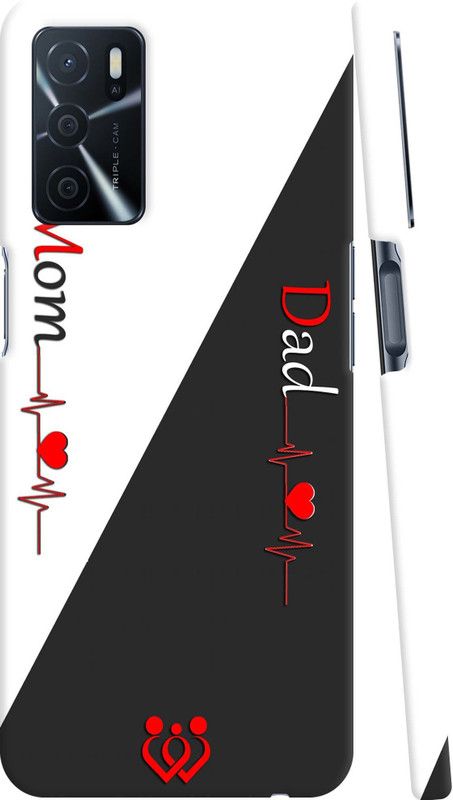 GS PANDA COLLECTIONS Back Cover for OPPO A53s 5G  (Black, White, Hard Case, Pack of: 1)