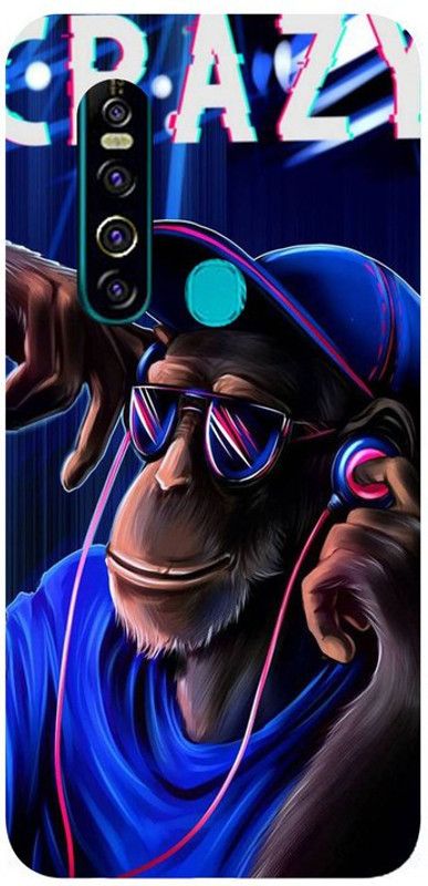 Golden mask Back Cover for Tecno Camon 15 Pro  (Multicolor, Waterproof, Silicon)