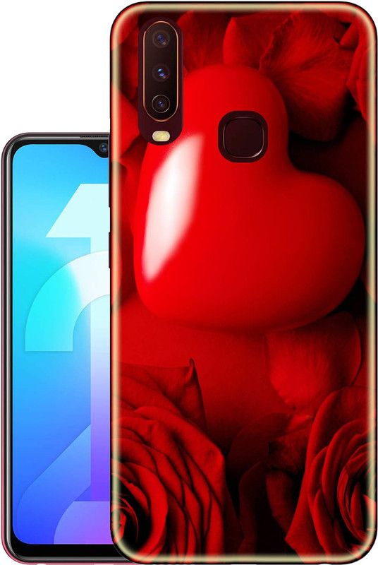 Snazzy Back Cover for Vivo Y12  (Multicolor, Grip Case, Silicon)