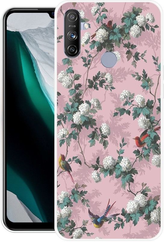 Krtagy Back Cover for Oppo Realme Narzo 20A  (Multicolor, Dual Protection, Silicon, Pack of: 1)