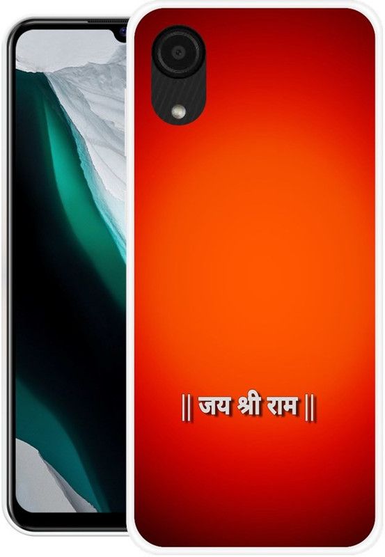 SUPER CASE Back Cover for Samsung Galaxy A03 Core  (Orange, White, Grip Case, Silicon)