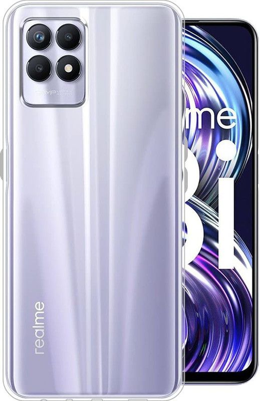 COVERNEW Back Cover for Realme narzo 50  (Transparent, Dual Protection, Pack of: 1)