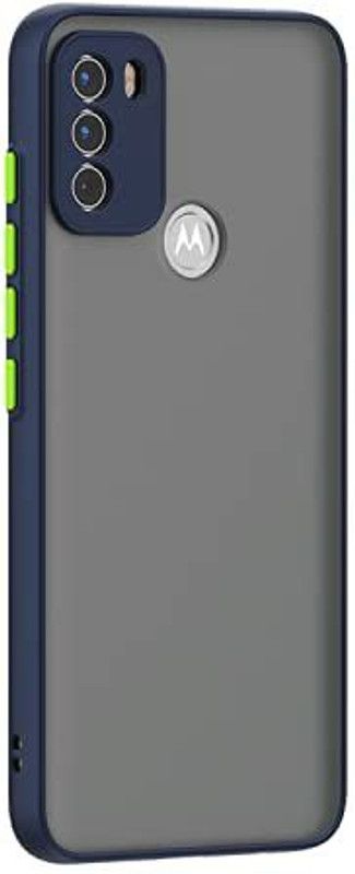 RUNICHA Back Cover for MOTOROLA G60, Moto G60, Motorola Moto G60, MOTOROLA G40 Fusion  (Blue, Camera Bump Protector, Pack of: 1)