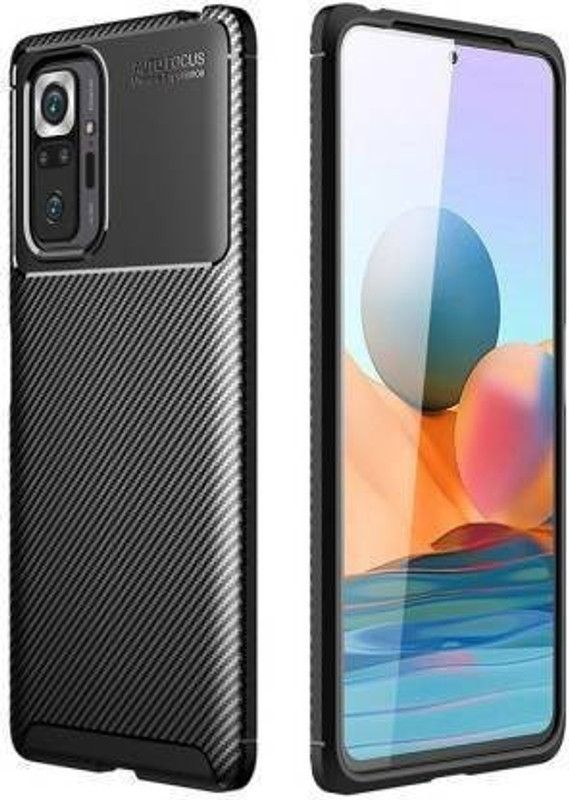 COVJ Back Cover for Mi Redmi Note 10 Pro 5G  (Black, Camera Bump Protector, Pack of: 1)