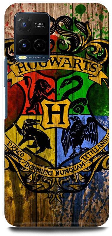 play fast Back Cover for Vivo Y21E HARRY, POTTER, HOGWARTS  (Multicolor, Hard Case, Pack of: 1)