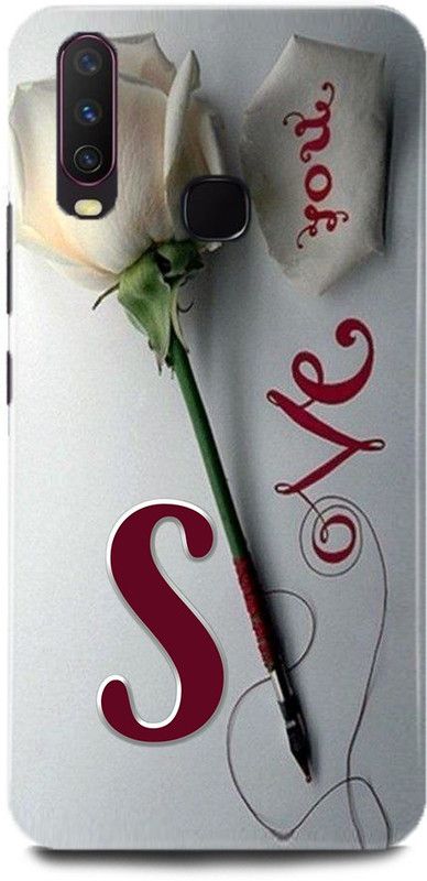 MP ARIES MOBILE COVER Back Cover for Vivo Y19,1915,S Loves S Name,S Name, S Letter, Alphabet,S Love S NAME  (Multicolor, Hard Case, Pack of: 1)
