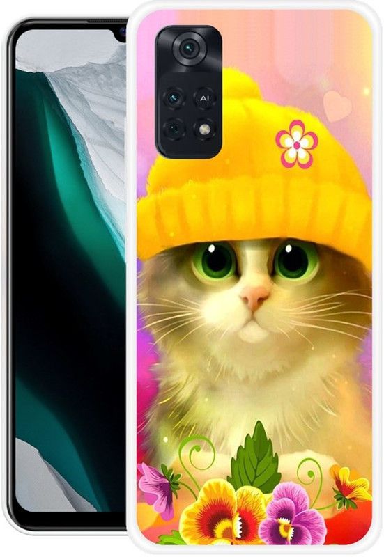 INDIALAND Back Cover for Poco M4 Pro  (Multicolor, Grip Case, Silicon)
