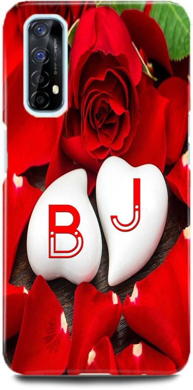 MP ARIES MOBILE COVER Back Cover for Realme 7/RMX2151,B Loves J Name,B Name, J Letter, Alphabet,B Love J NAME  (Multicolor, Hard Case, Pack of: 1)