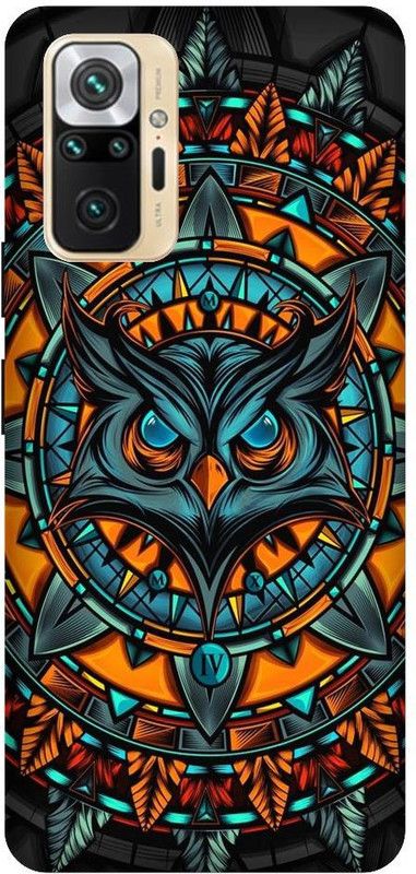 GRAFIQE Back Cover for REDMI Note 10 Pro M2101K6P OWL, TRIPPY, WORLD, EYE, USA, ILLUMINATI, MASONICO, OWL  (Multicolor, Shock Proof, Pack of: 1)