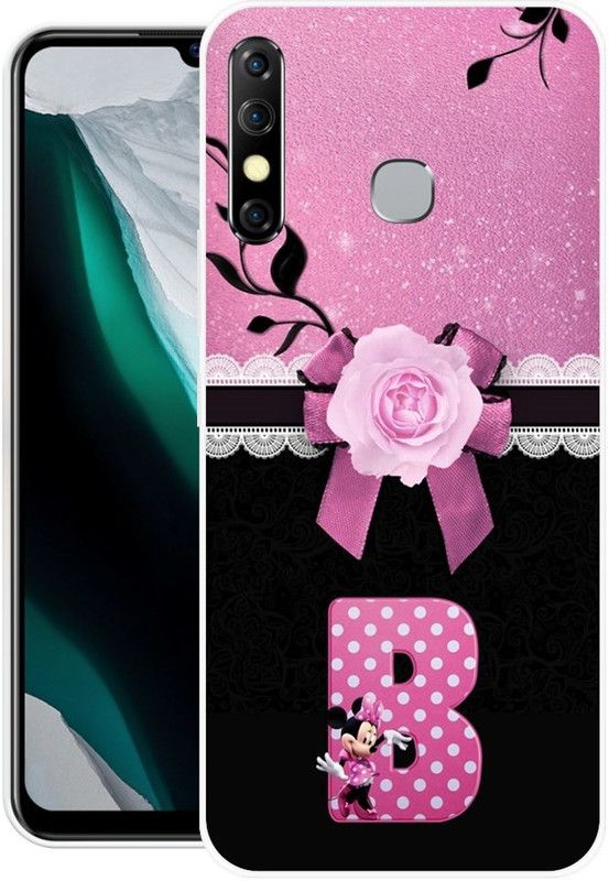 MUSKAY Back Cover for Infinix Hot 8  (Multicolor, Silicon, Pack of: 1)