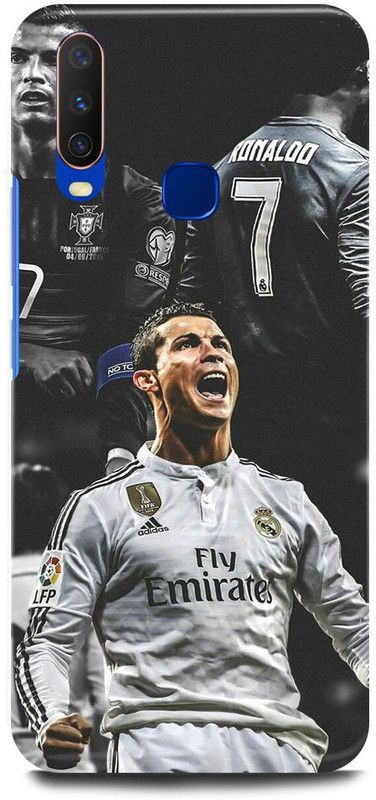 FUGGA Back Cover for Vivo U20, 1921, CRISTIANO, ROALDO, CR7, REAL, MEDRID, FOOTLBALL, PLAYER  (Multicolor, Hard Case, Pack of: 1)