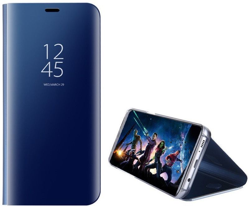 MIOW I CELL Flip Cover for Oppo A54 4G  (Blue, Dual Protection, Pack of: 1)