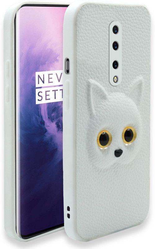 Meephone Back Cover for OnePlus 7 Pro  (White, Pack of: 1)