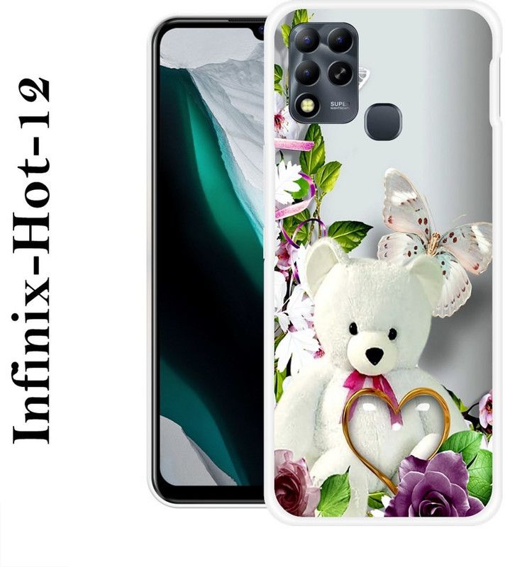 LOVETHINK Back Cover for Infinix Hot 12  (Multicolor, Silicon)