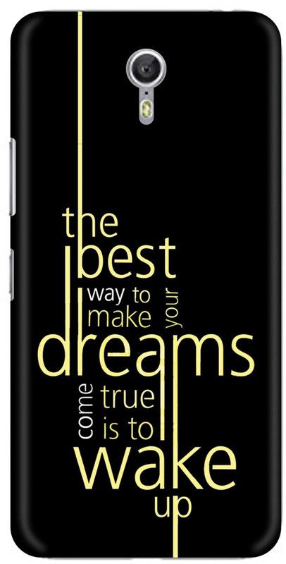 Sankee Back Cover for Lenovo ZUK Z1  (Yellow, Hard Case)
