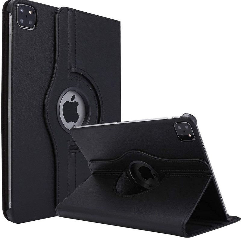 S-Softline Flip Cover for Apple ipad 11 Inch 2018, Double Angle Stand  (Black, Pack of: 1)
