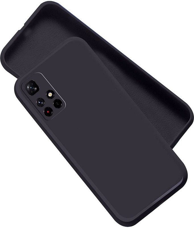 DSCASE Back Cover for Mi 11i 5G, Mi 11i HyperCharge 5G  (Black, Shock Proof, Pack of: 1)