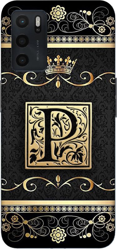 Ekish Back Cover for OPPO A16  (Black, Hard Case, Pack of: 1)