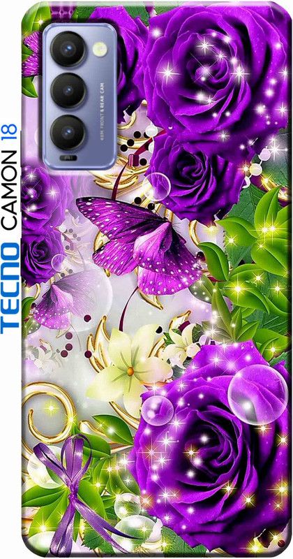 YorktoSis Back Cover for Tecno Camon 18 2785  (Multicolor, Dot View, Silicon, Pack of: 1)