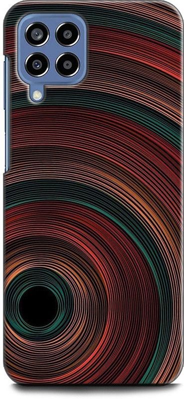 WallCraft Back Cover for SAMSUNG Galaxy M33 5G COLOURFUL, ABSTRACT ART, TEXTURE  (Multicolor, Dual Protection, Pack of: 1)