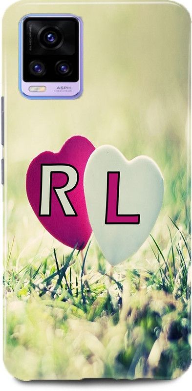 Ignite Back Cover for ViVO V21, V2050,R LOVES L NAME,R NAME, L LETTER, ALPHABET,R LOVE L NAME  (Multicolor, Hard Case)