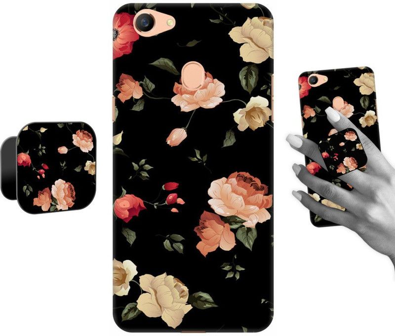 COBIERTAS Back Cover for Oppo A71  (Multicolor, Cases with Holder, Pack of: 2)