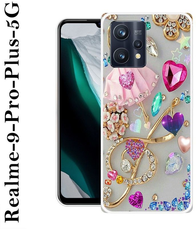BAGRA Back Cover for Realme 9 Pro Plus 5G  (Multicolor, Grip Case, Silicon)