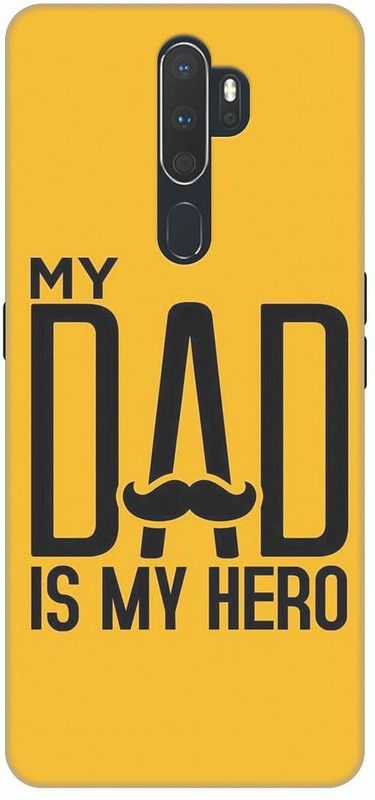 Zappy Back Cover for Oppo A9 2020, Oppo A5 2020  (Yellow, Black, Hard Case)