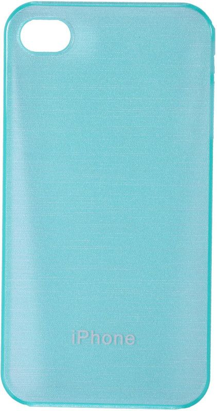 Iway Back Cover for Apple iPhone 4/4S  (Blue, Pack of: 1)
